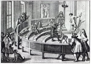 Life Drawing Class, 1739